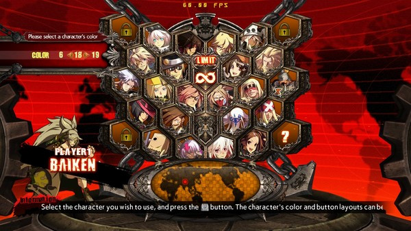 Игра Additional Character Color - BAIKEN, скриншот