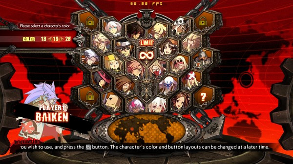 Игра Additional Character Color - BAIKEN, скриншот