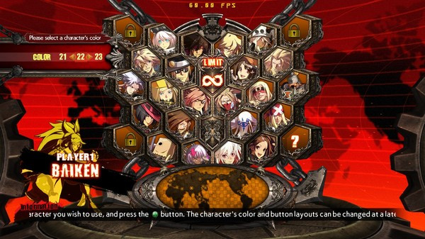 Игра Additional Character Color - BAIKEN, скриншот