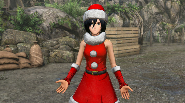 Игра Additional Costume Set: Christmas Outfit, скриншот