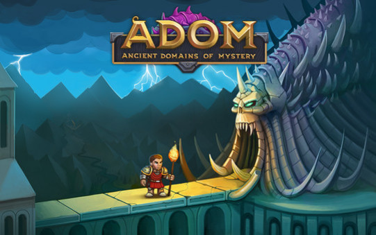 Игра ADOM (Ancient Domains Of Mystery), скриншот