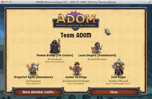 Игра ADOM (Ancient Domains Of Mystery), скриншот