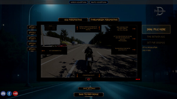 Игра Adrenalinkick, скриншот