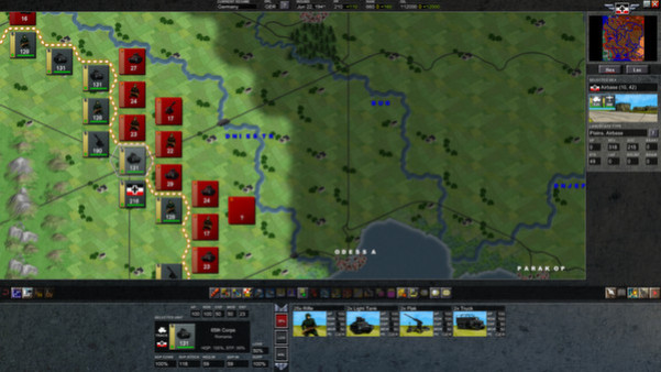 Игра Advanced Tactics Gold, скриншот