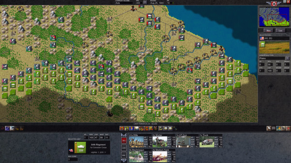 Игра Advanced Tactics Gold, скриншот