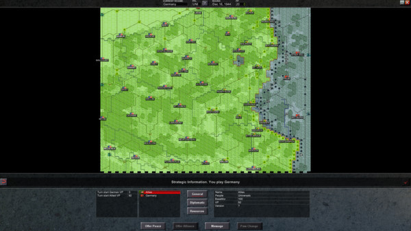 Игра Advanced Tactics Gold, скриншот