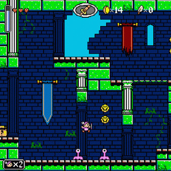 Игра Adventure in the Tower of Flight, скриншот