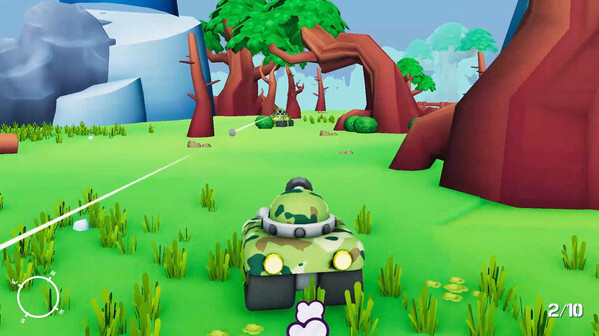 Игра Adventure Tanks, скриншот