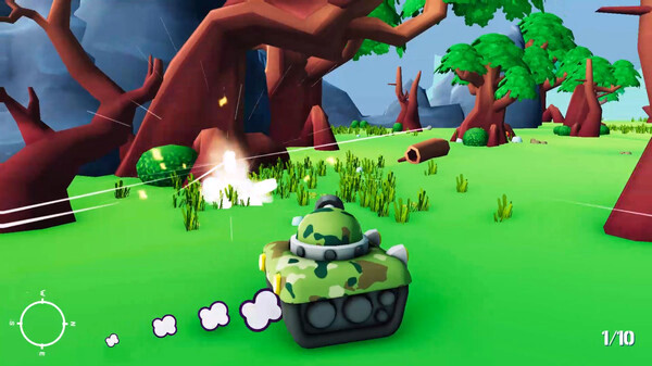 Игра Adventure Tanks, скриншот