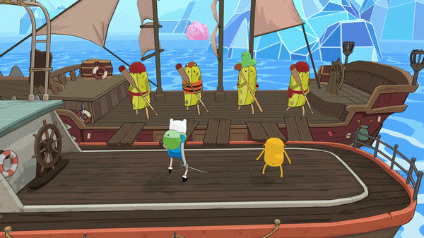 Игра Adventure Time: Pirates of the Enchiridion, скриншот