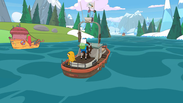 Игра Adventure Time: Pirates of the Enchiridion, скриншот
