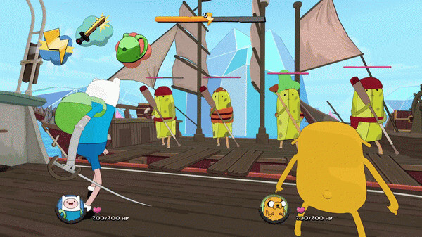 Игра Adventure Time: Pirates of the Enchiridion, скриншот