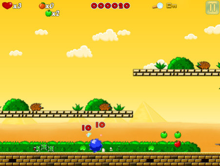 Игра Adventures Of Fluzz, скриншот