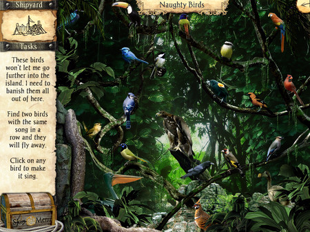 Игра Adventures of Robinson Crusoe, скриншот