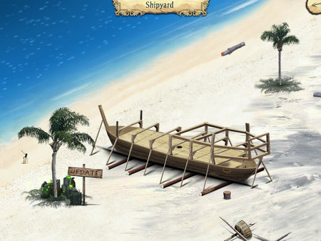 Игра Adventures of Robinson Crusoe, скриншот