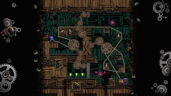 Игра Adventures of Shuggy, скриншот