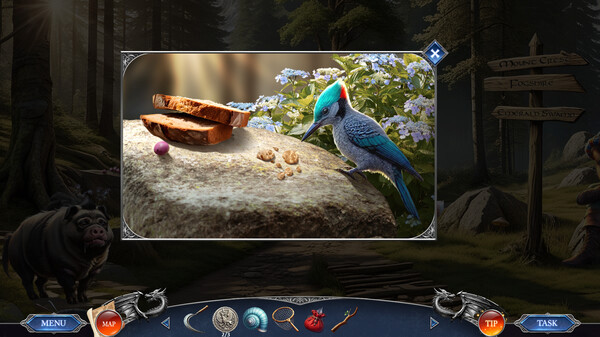 Игра Adventures & Quests - The black Crystal, скриншот