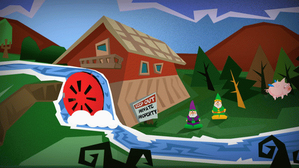 Игра Adventurezator: When Pigs Fly, скриншот