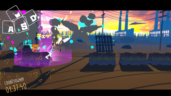 Игра Aerial_Knight's Never Yield, скриншот