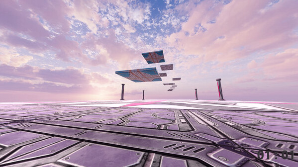 Игра Aerial Platforms, скриншот