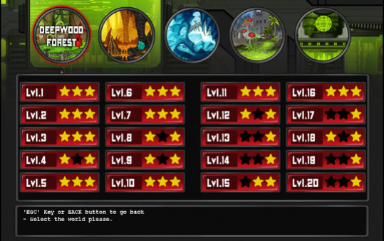 Игра Aero's Quest, скриншот