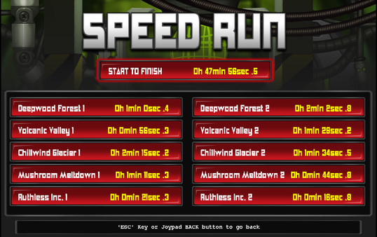 Игра Aero's Quest, скриншот