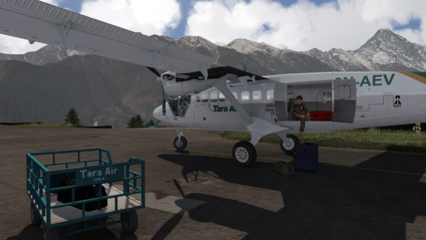 Игра Aerofly FS 2 - Aerosoft - Lukla Mount Everest, скриншот