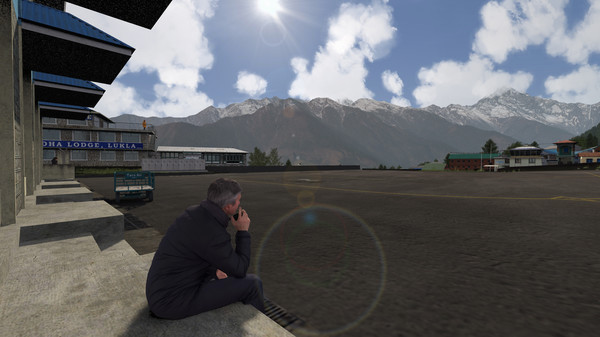 Игра Aerofly FS 2 - Aerosoft - Lukla Mount Everest, скриншот