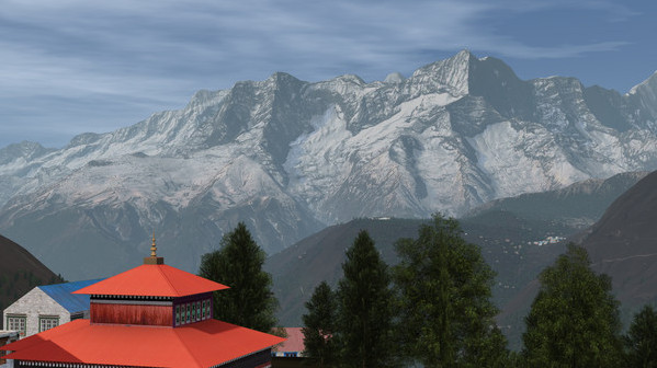 Игра Aerofly FS 2 - Aerosoft - Lukla Mount Everest, скриншот