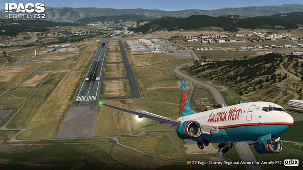 Игра Aerofly FS 2 - Orbx - Eagle County Colorado, скриншот