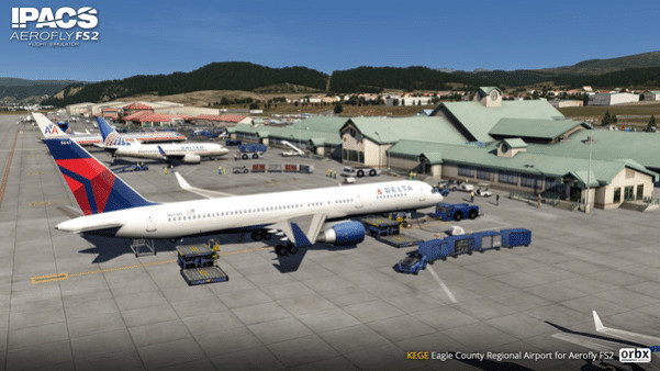 Игра Aerofly FS 2 - Orbx - Eagle County Colorado, скриншот