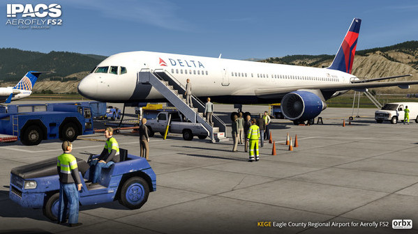 Игра Aerofly FS 2 - Orbx - Eagle County Colorado, скриншот