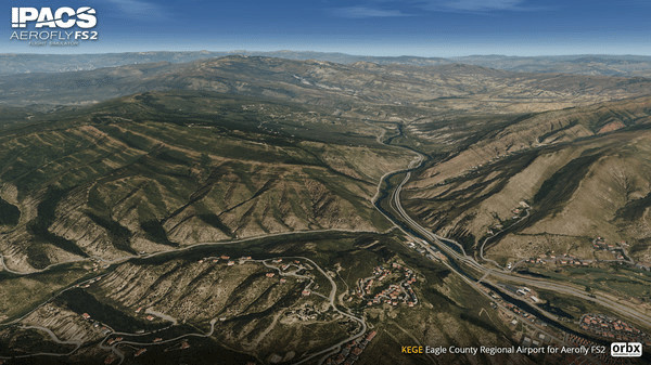 Игра Aerofly FS 2 - Orbx - Eagle County Colorado, скриншот
