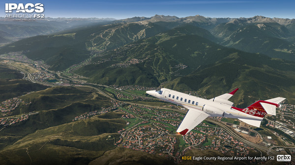 Игра Aerofly FS 2 - Orbx - Eagle County Colorado, скриншот