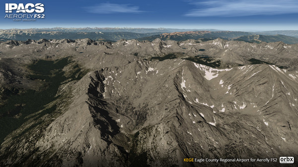 Игра Aerofly FS 2 - Orbx - Eagle County Colorado, скриншот