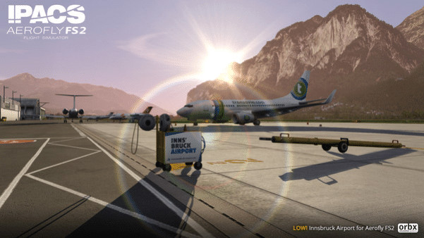Игра Aerofly FS 2 - Orbx - Innsbruck Airport, скриншот