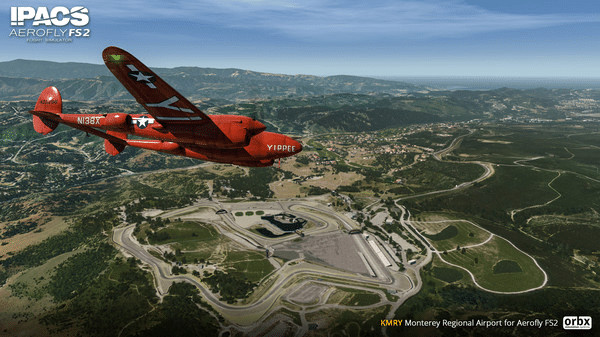 Игра Aerofly FS 2 - Orbx - Monterey Regional Airport, скриншот