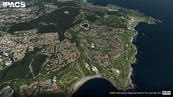 Игра Aerofly FS 2 - Orbx - Monterey Regional Airport, скриншот