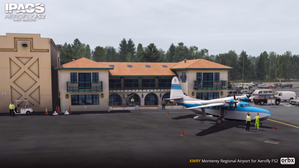 Игра Aerofly FS 2 - Orbx - Monterey Regional Airport, скриншот