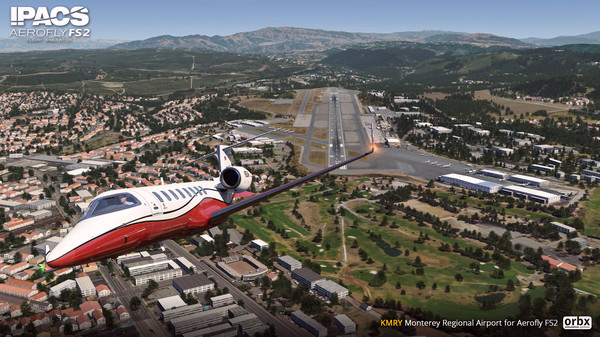 Игра Aerofly FS 2 - Orbx - Monterey Regional Airport, скриншот