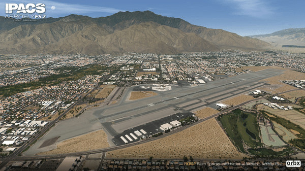 Игра Aerofly FS 2 - Orbx - Palm Springs International Airport, скриншот