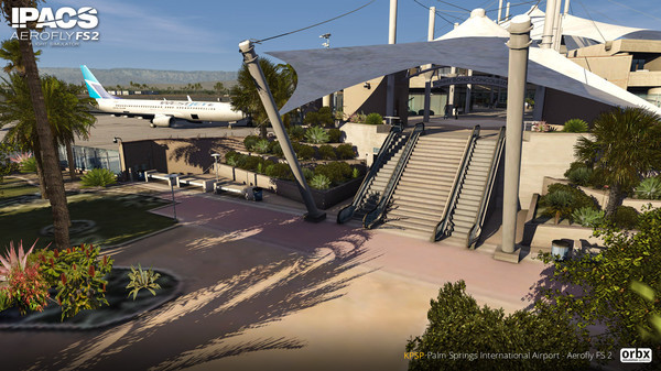 Игра Aerofly FS 2 - Orbx - Palm Springs International Airport, скриншот