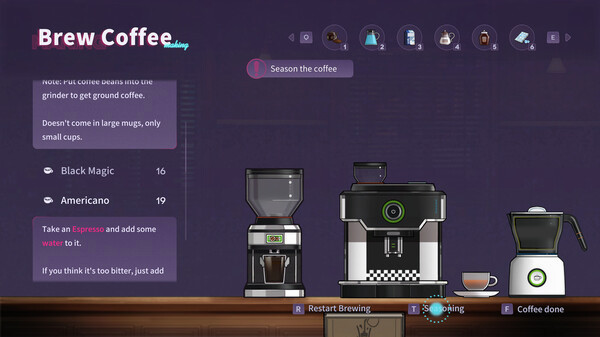 Игра Affogato, скриншот