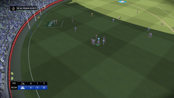 Игра AFL 23, скриншот