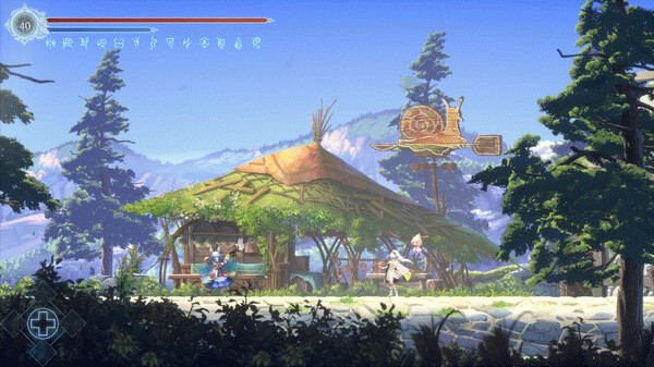 Игра Afterimage, скриншот