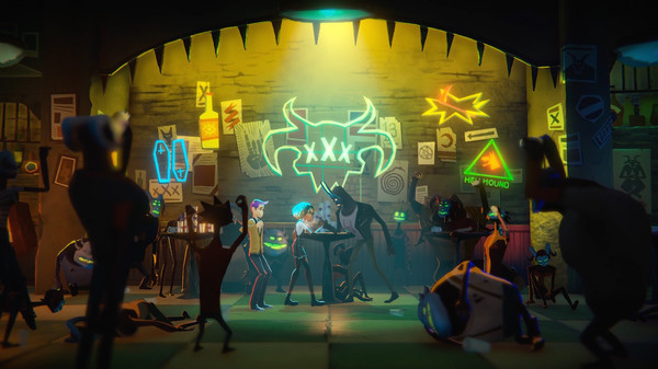 Игра Afterparty, скриншот