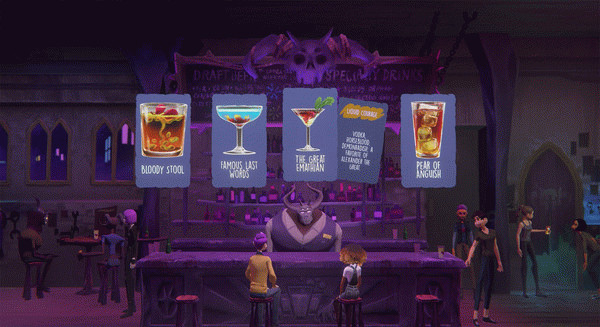 Игра Afterparty, скриншот