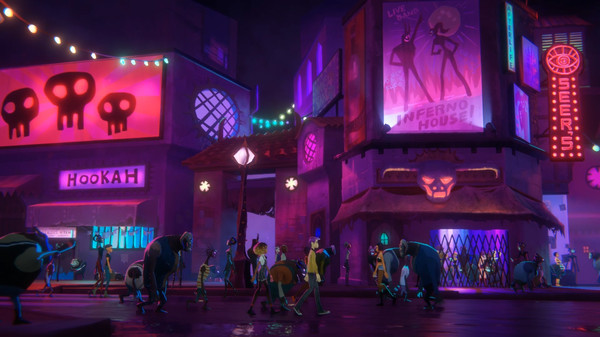 Игра Afterparty, скриншот