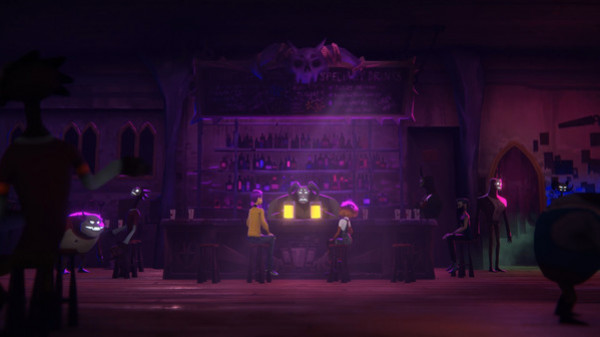 Игра Afterparty, скриншот
