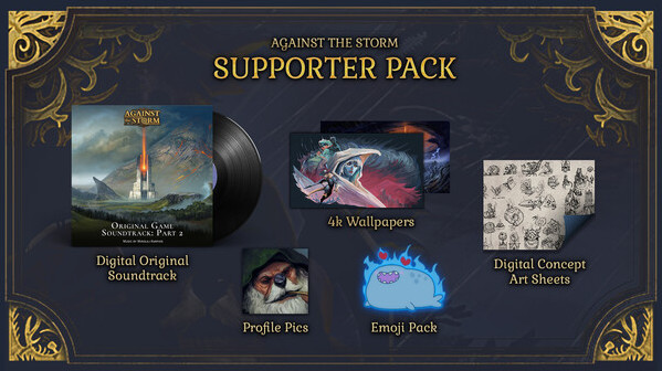 Игра Against the Storm - Supporter Pack, скриншот